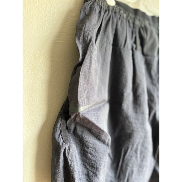 Nike Mens Running Shorts Lined Elastic Waist Pull-On Athletic Fit Navy Size XL - Picture 4 of 5